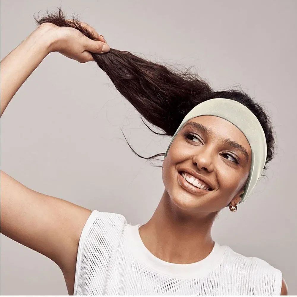 10 pc Headband Set Grey Shades